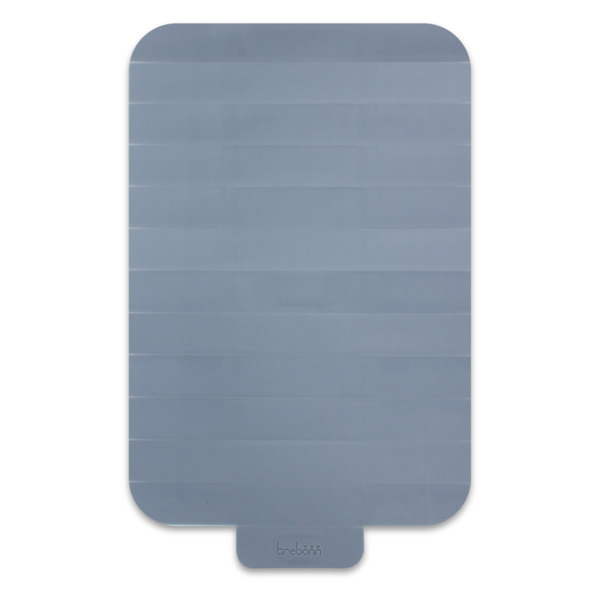 Доска разделочная рулонная с магнитной застежкой Trebonn 39x24 см, серо-голубая, пластик
