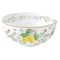 Салатник порционный Easy Цветы и Лимоны 600 мл, 15 см, фарфор твердый