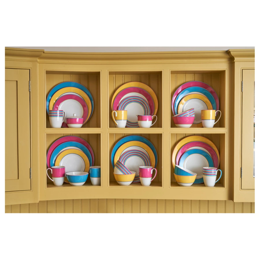 Салатник порционный Spode Кит Кемп Калипсо 15 см, фарфор костяной, бирюзовый