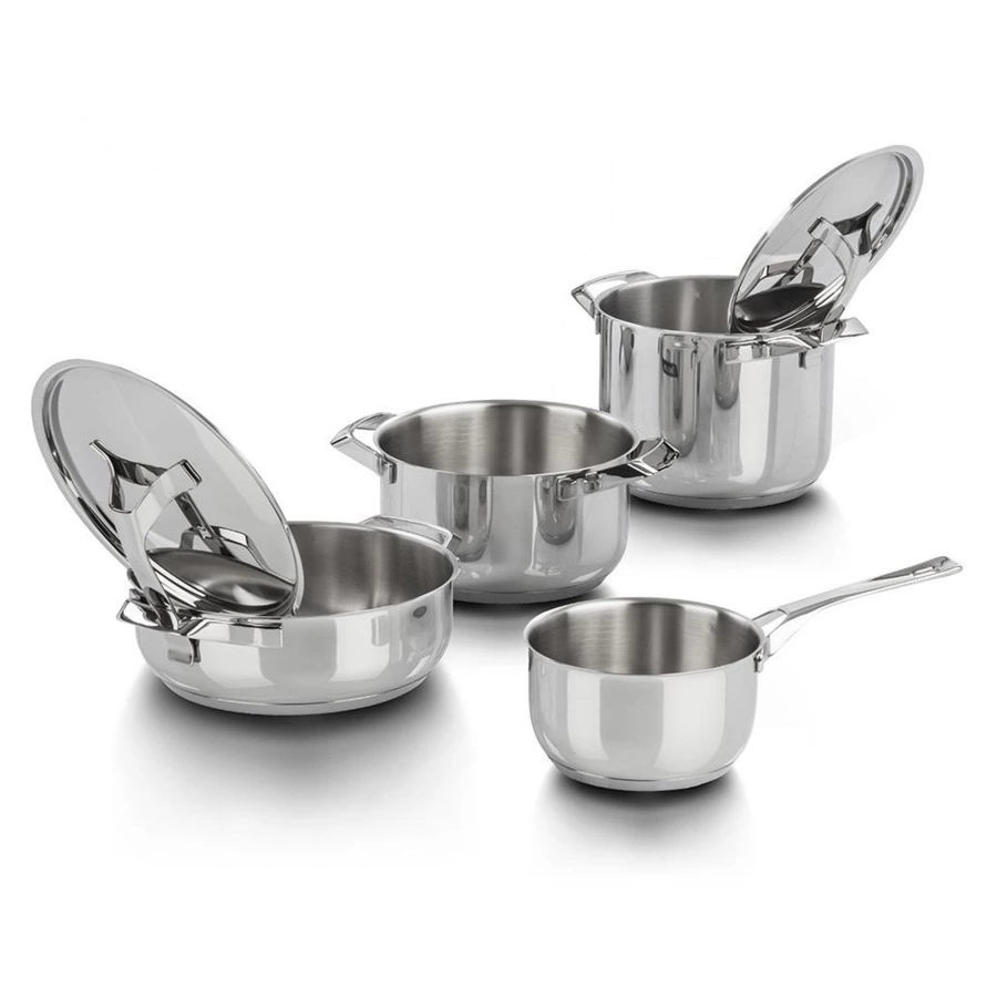 Кастрюля высокая с крышкой Barazzoni My Pot 4,6 л, 20 см, сталь нержавеющая