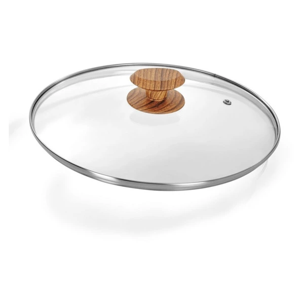 Крышка стеклянная Barazzoni Granitica Extra Induction Eco 28 см