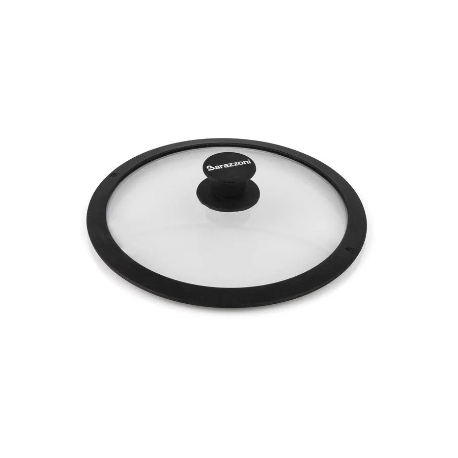 Крышка стеклянная с силиконовым ободом Barazzoni 20 см