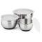 Миска с крышкой с мерной шкалой Barazzoni Speciale 16 см, сталь нержавеющая