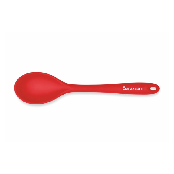 Ложка силиконовая Barazzoni My Utensil 28 см, красная