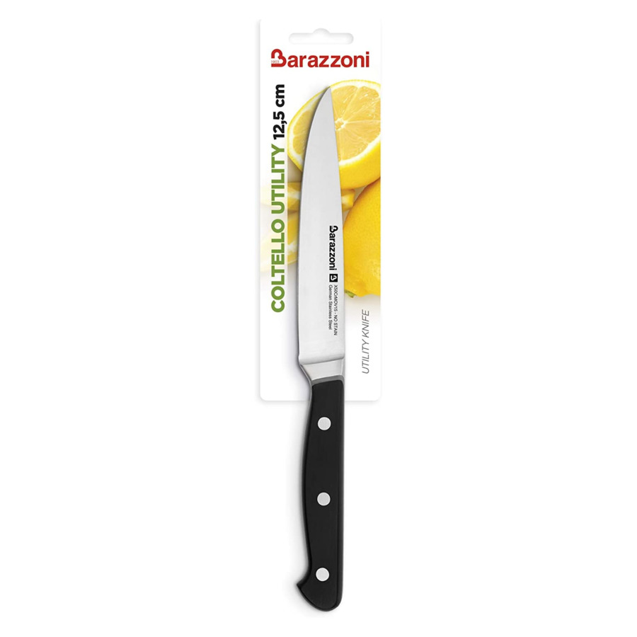 Нож универсальный Barazzoni Chef knife 12,5 см, сталь, рукоять пластик