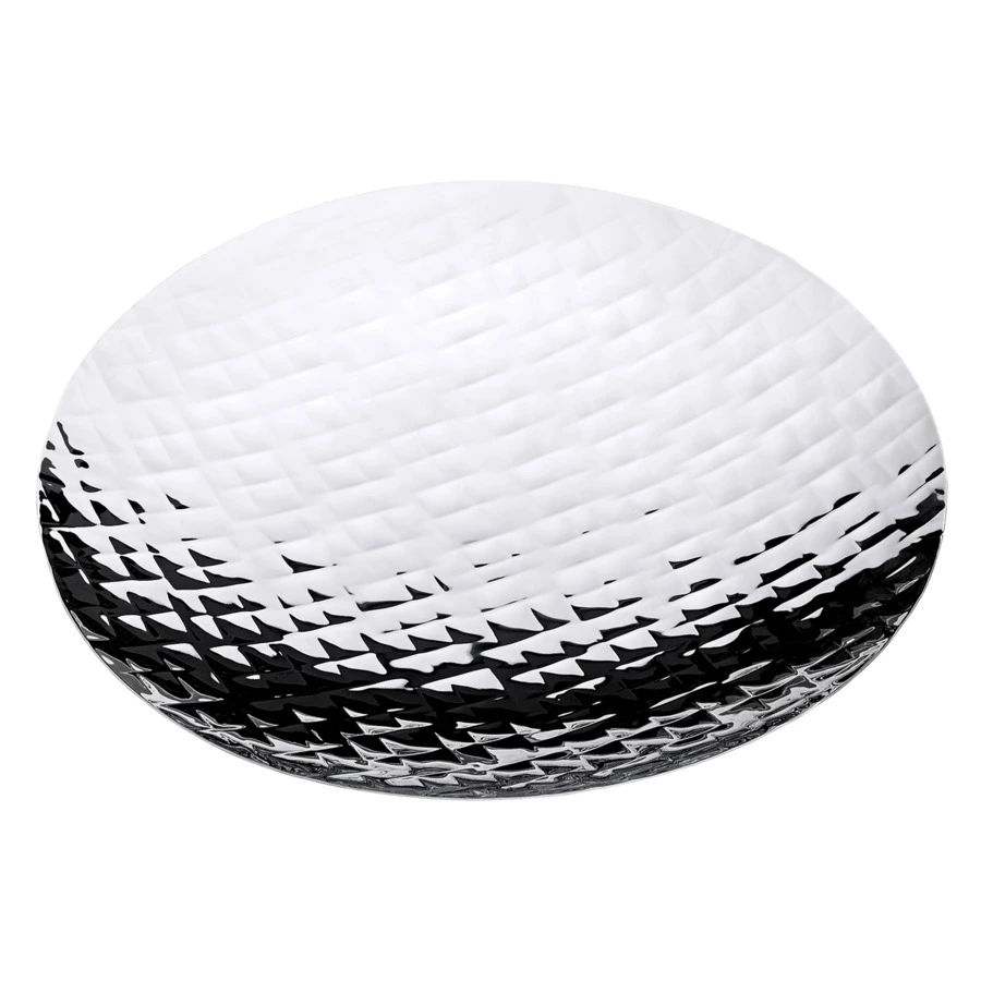 Блюдо на ножках Edzard Леонора Д30хН4,5 см, сталь нержавеющая