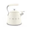Чайник со свистком SMEG CKLW2001CR 2.3 л, кремовый