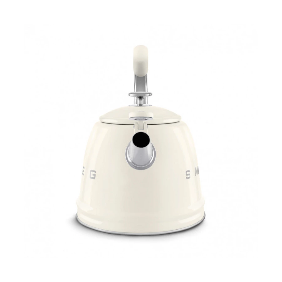 Чайник со свистком SMEG CKLW2001CR 2.3 л, кремовый