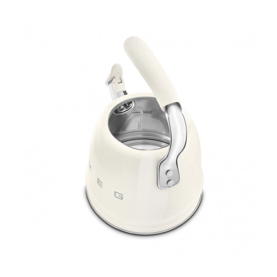 Чайник со свистком SMEG CKLW2001CR 2.3 л, кремовый