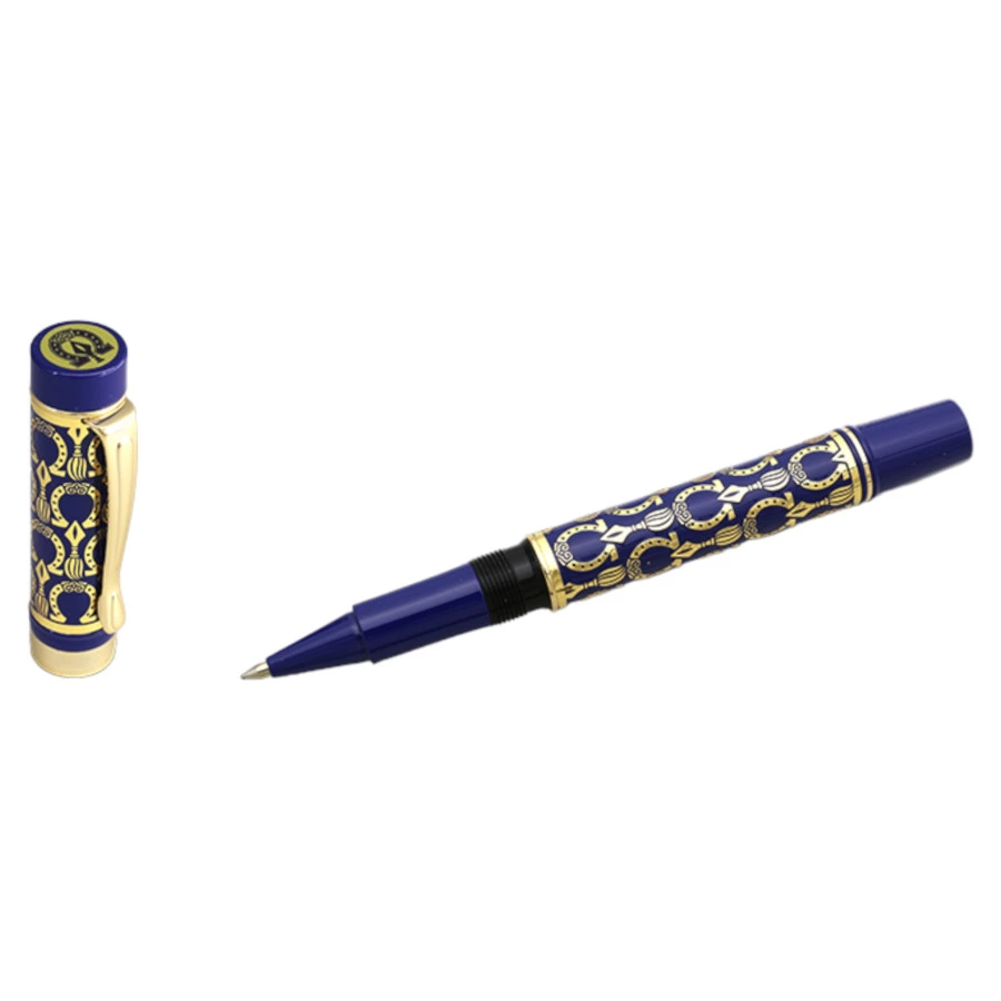 Набор подарочный Empire Золотая гора, записная книжка, визитница, ручка, синий, п/к