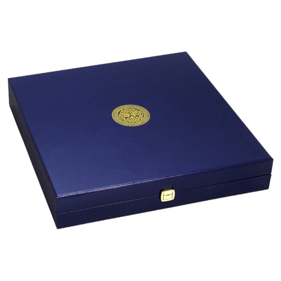 Шахматы Empire Барс 32,8х32,8х5,8 см, фигурки металл, золото, доска дерево, п/к