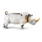 Фигурка Lladro Носорог-киборг 19х45х22 см, белый, фарфор