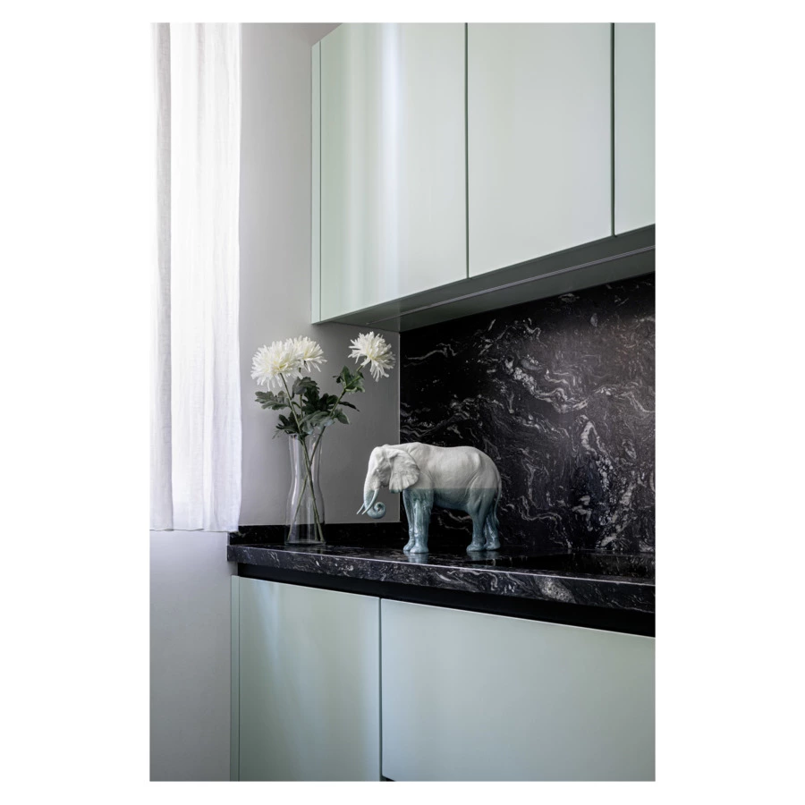 Фигурка Lladro Слон под водой 27x36x14 см, фарфор