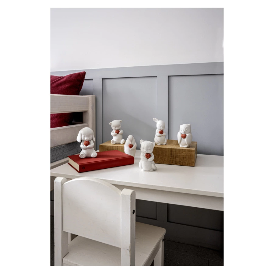 Фигурка Lladro Игривый котенок 12x7x7 см, фарфор