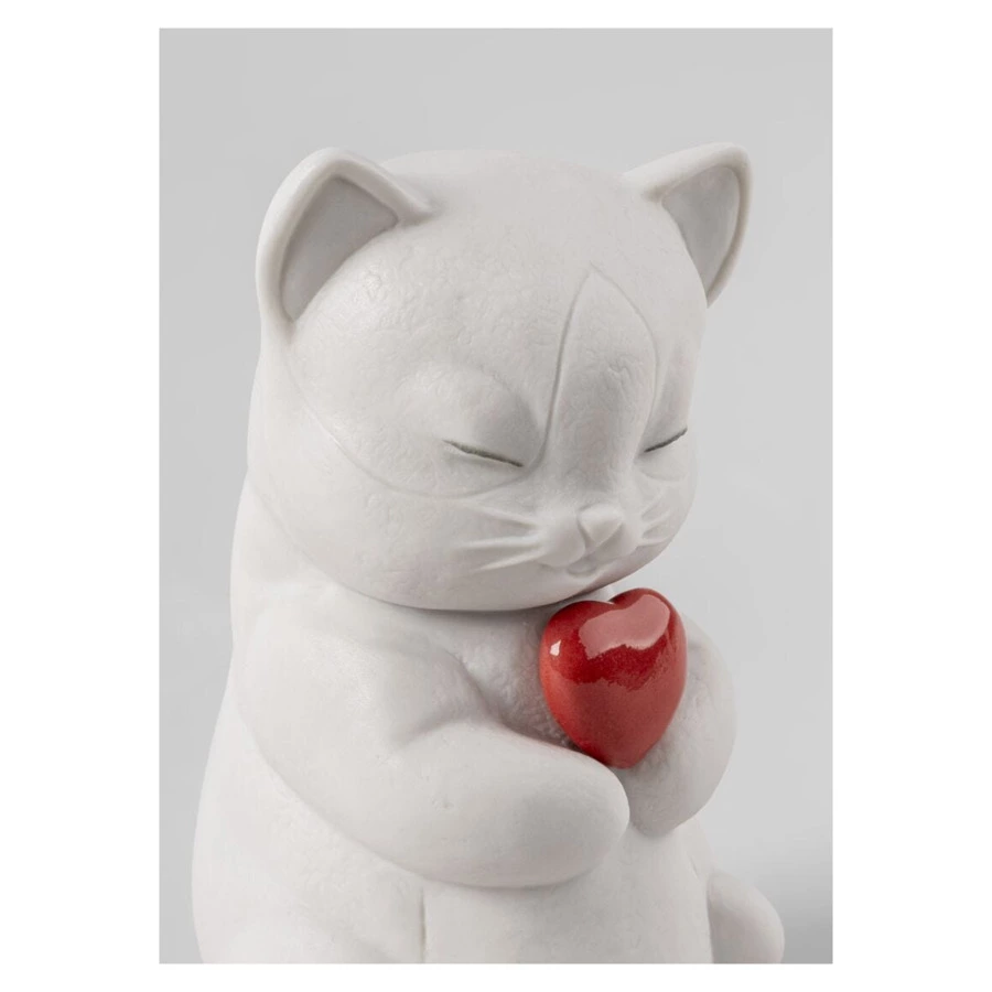 Фигурка Lladro Игривый котенок 12x7x7 см, фарфор