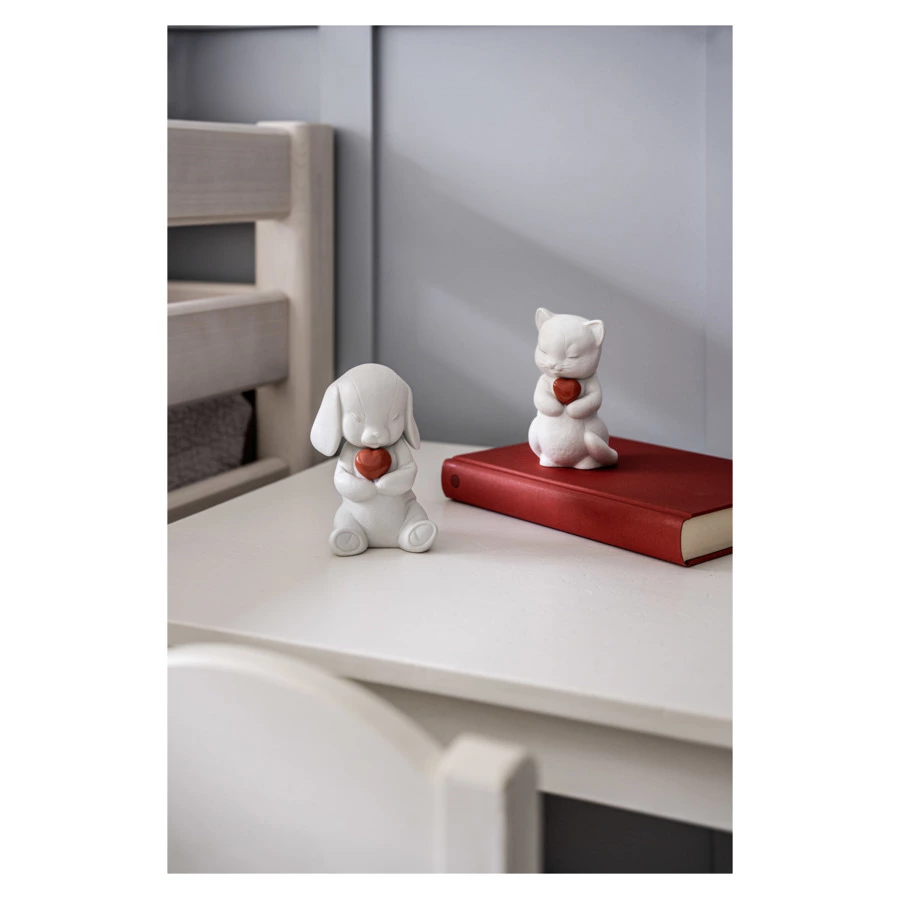 Фигурка Lladro Игривый котенок 12x7x7 см, фарфор
