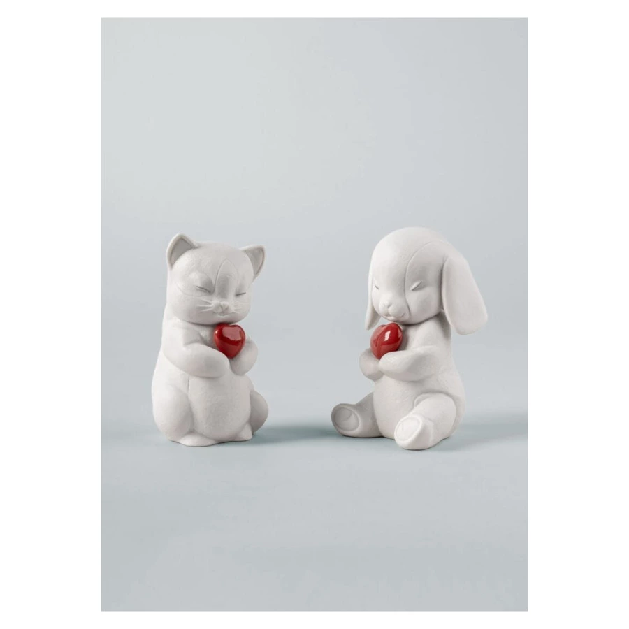 Фигурка Lladro Игривый котенок 12x7x7 см, фарфор