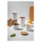 Банка для хранения Decor de table Home 750 мл, керамика, акация, белая