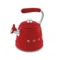 Чайник со свистком SMEG CKLW2001RD 2.3 л, красный