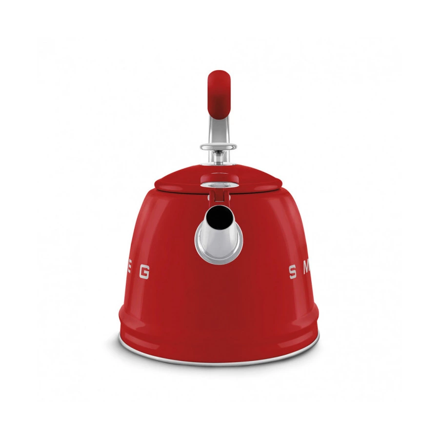Чайник со свистком SMEG CKLW2001RD 2.3 л, красный
