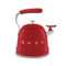 Чайник со свистком SMEG CKLW2001RD 2.3 л, красный,