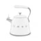 Чайник со свистком SMEG CKLW2001WH 2.3 л, белый