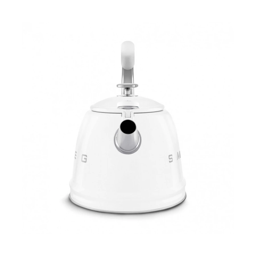 Чайник со свистком SMEG CKLW2001WH 2.3 л, белый