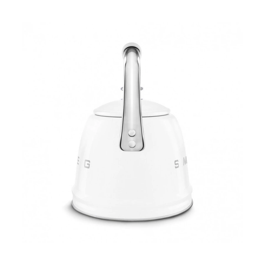 Чайник со свистком SMEG CKLW2001WH 2.3 л, белый