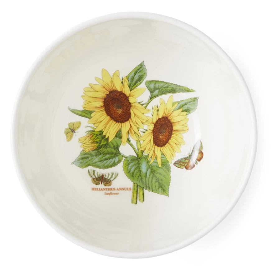Салатник порционный Portmeirion Ботанический сад. Летний луг Подсолнух 18 см, фаянс