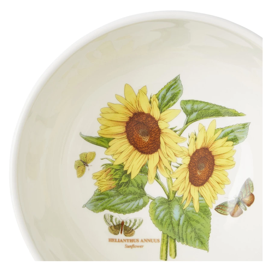 Салатник порционный Portmeirion Ботанический сад. Летний луг Подсолнух 18 см, фаянс