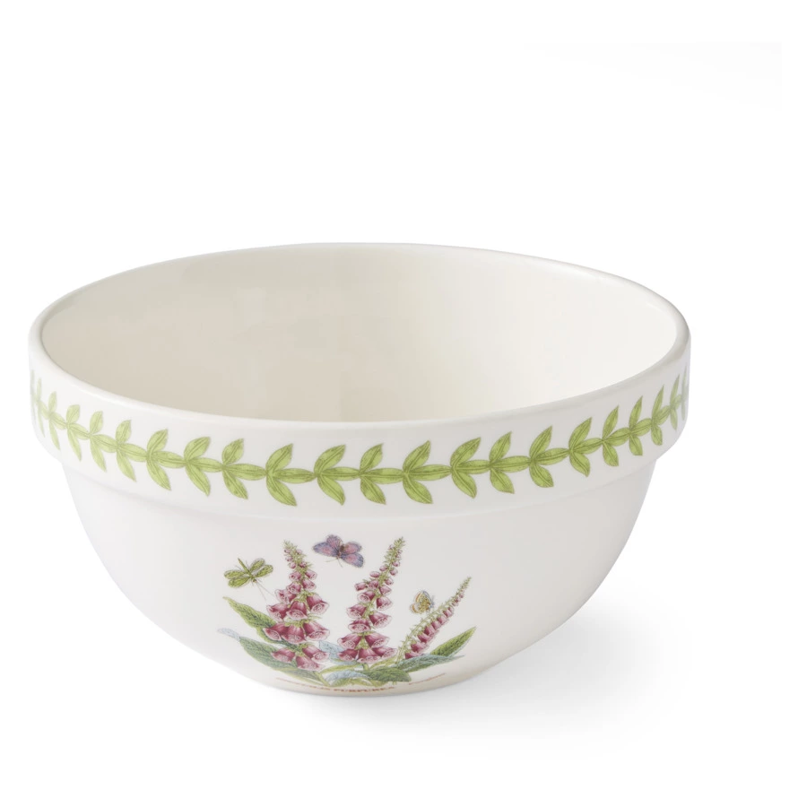 Салатник порционный Portmeirion Ботанический сад. Летний луг Наперстянка 18 см, фаянс