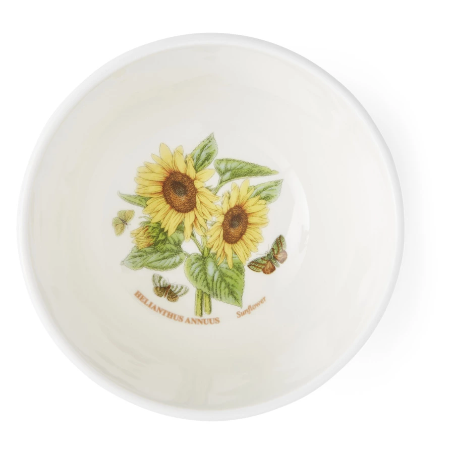 Салатник порционный Portmeirion Ботанический сад. Летний луг Подсолнух 14 см, фаянс