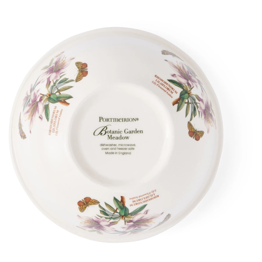 Салатник порционный Portmeirion Ботанический сад. Летний луг Азалия 14 см, фаянс
