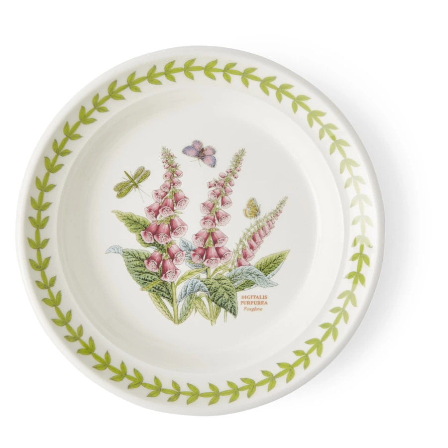 Тарелка десертная Portmeirion Ботанический сад. Летний луг Наперстянка 16,5 см, фаянс