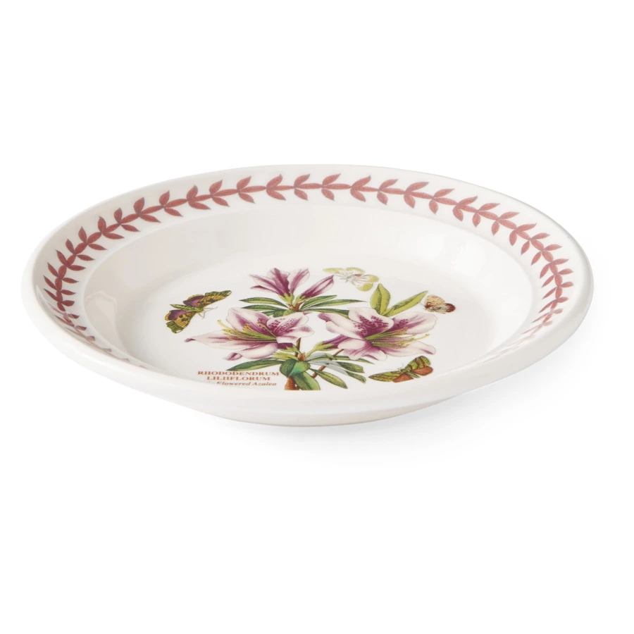Тарелка десертная Portmeirion Ботанический сад. Летний луг Азалия 16,5 см, фаянс