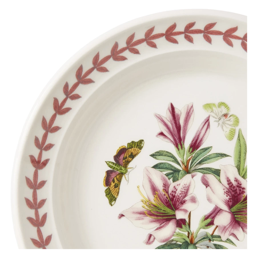 Тарелка десертная Portmeirion Ботанический сад. Летний луг Азалия 16,5 см, фаянс