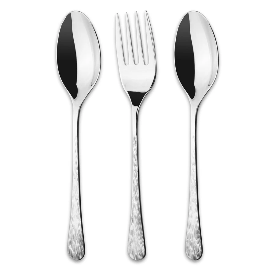 Набор приборов для сервировки 3 предмета Robert Welch Skyе Bright, сталь нержавеющая, п/к