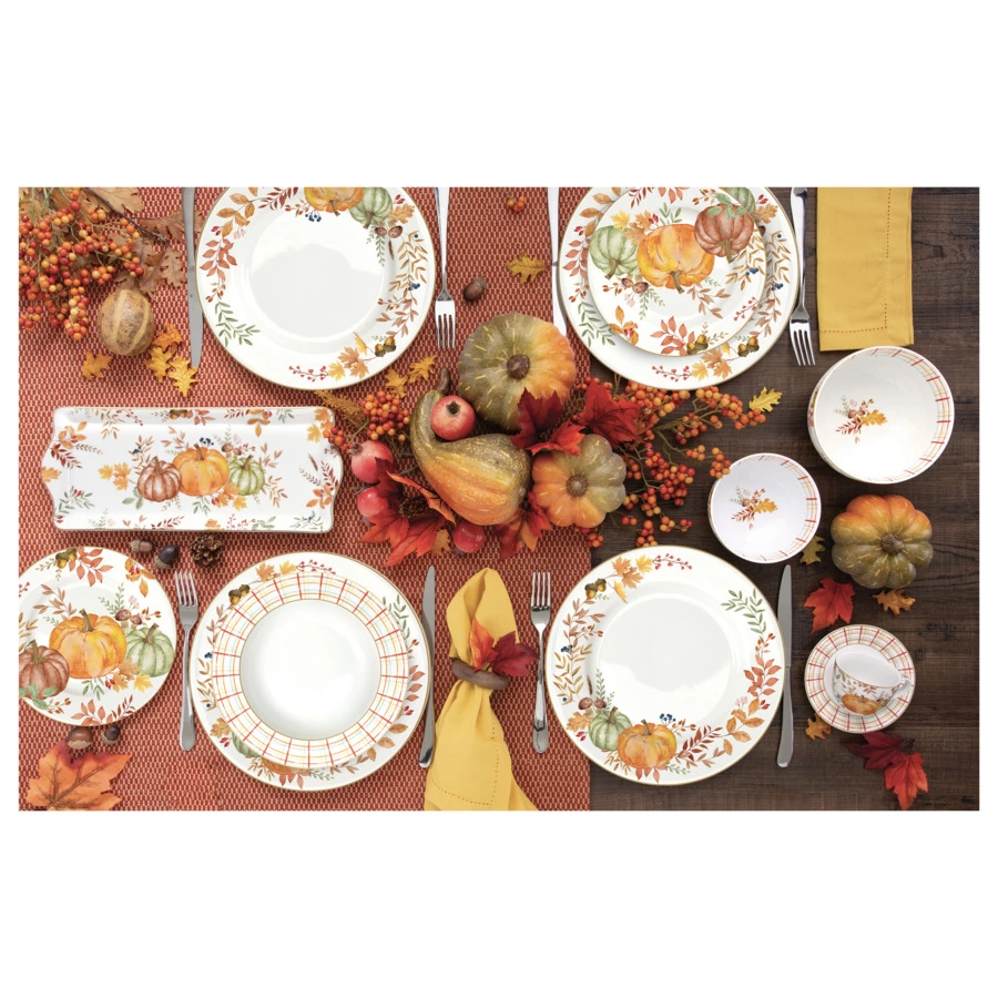 Набор кофейных пар Easy Life Тыква 110 мл, 2 шт, фарфор, п/к