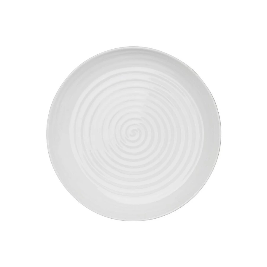 Тарелка обеденная Portmeirion Софи Конран 27 см, фарфор, белая