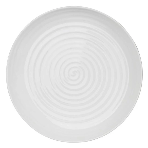 Тарелка обеденная Portmeirion Софи Конран 27 см, фарфор, белая