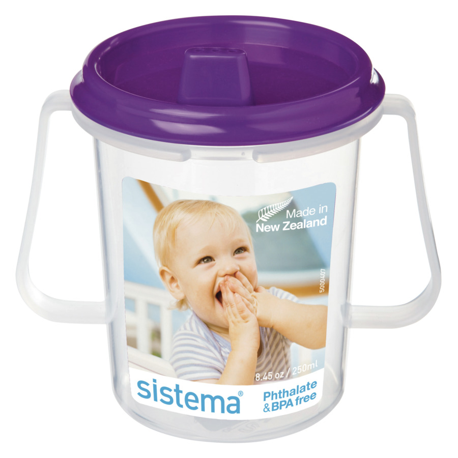 Поильник детский Sistema Hydrate 250 мл, зеленый