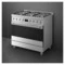Отдельностоящий варочный центр газ-электро SMEG C9GMX2 90х60 см, сталь нержавеющая