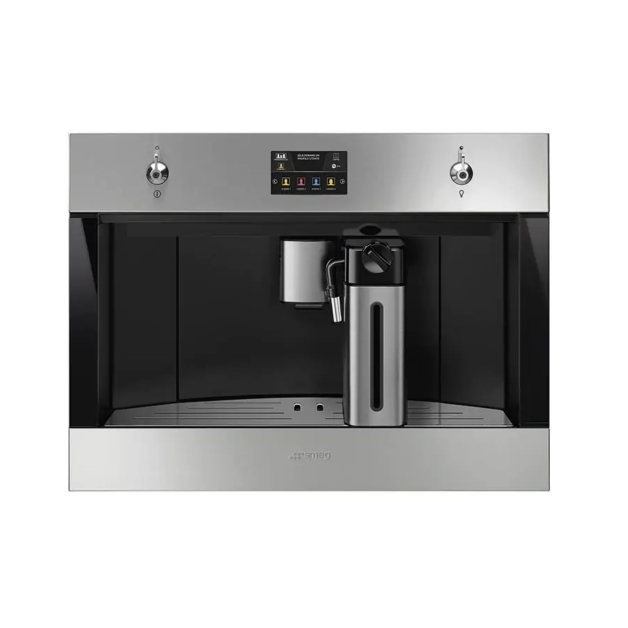 Кофемашина автоматическая встраиваемая SMEG CMS4303XRU 60х45 см, сталь без отпечатков