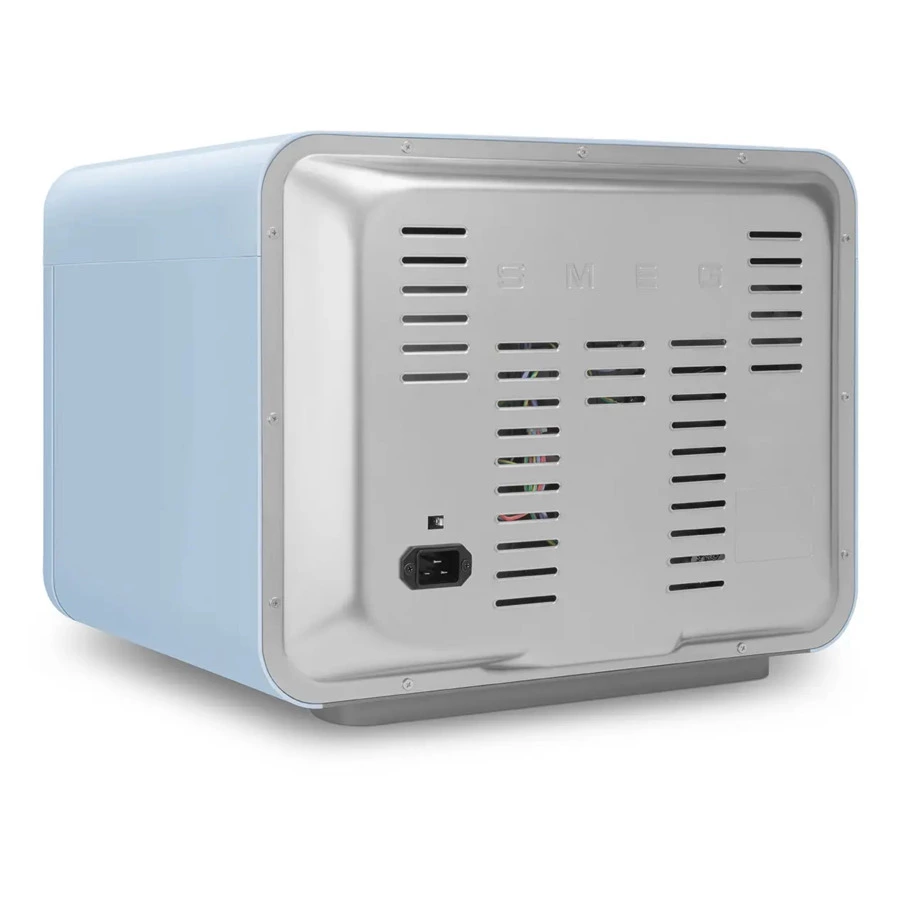Мини печь с паром и функцией Аэрогриль 10 функций SMEG COF01PBEU, пастельный голубой