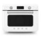 Мини печь с паром и функцией Аэрогриль 10 функций SMEG COF01WHEU, белый