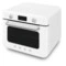 Мини печь с паром и функцией Аэрогриль 10 функций SMEG COF01WHEU, белый
