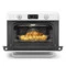 Мини печь с паром и функцией Аэрогриль 10 функций SMEG COF01WHEU, белый
