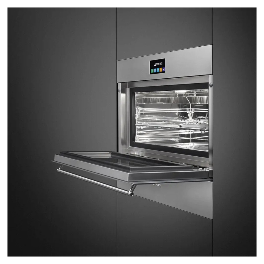 Вакууматор SMEG CPV115G Linea 60х13,5 см, стекло Neptune Grey