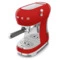 Кофемашина-эспрессо рожковая SMEG ECF02RDEU, красная