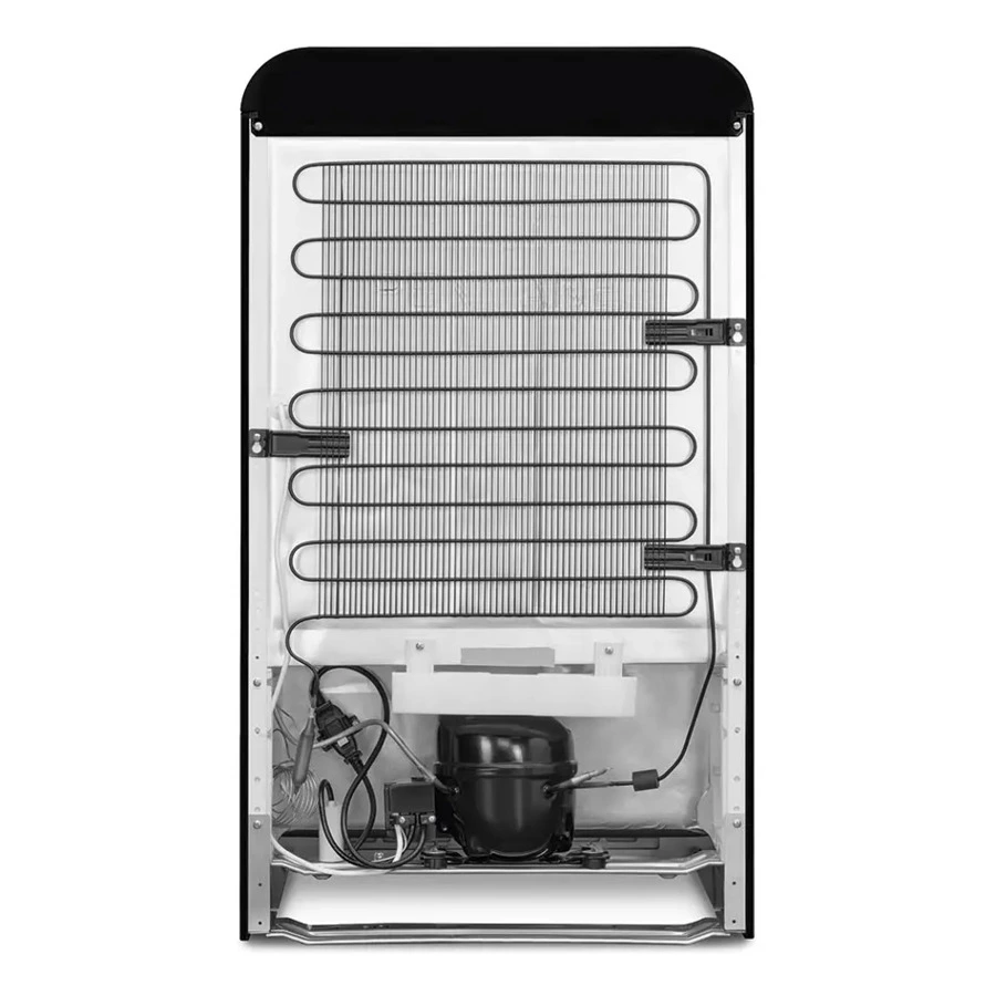 Холодильник однодверный стиль 50-х годов SMEG FAB10RBL6 54,5 см, 122 л, черный